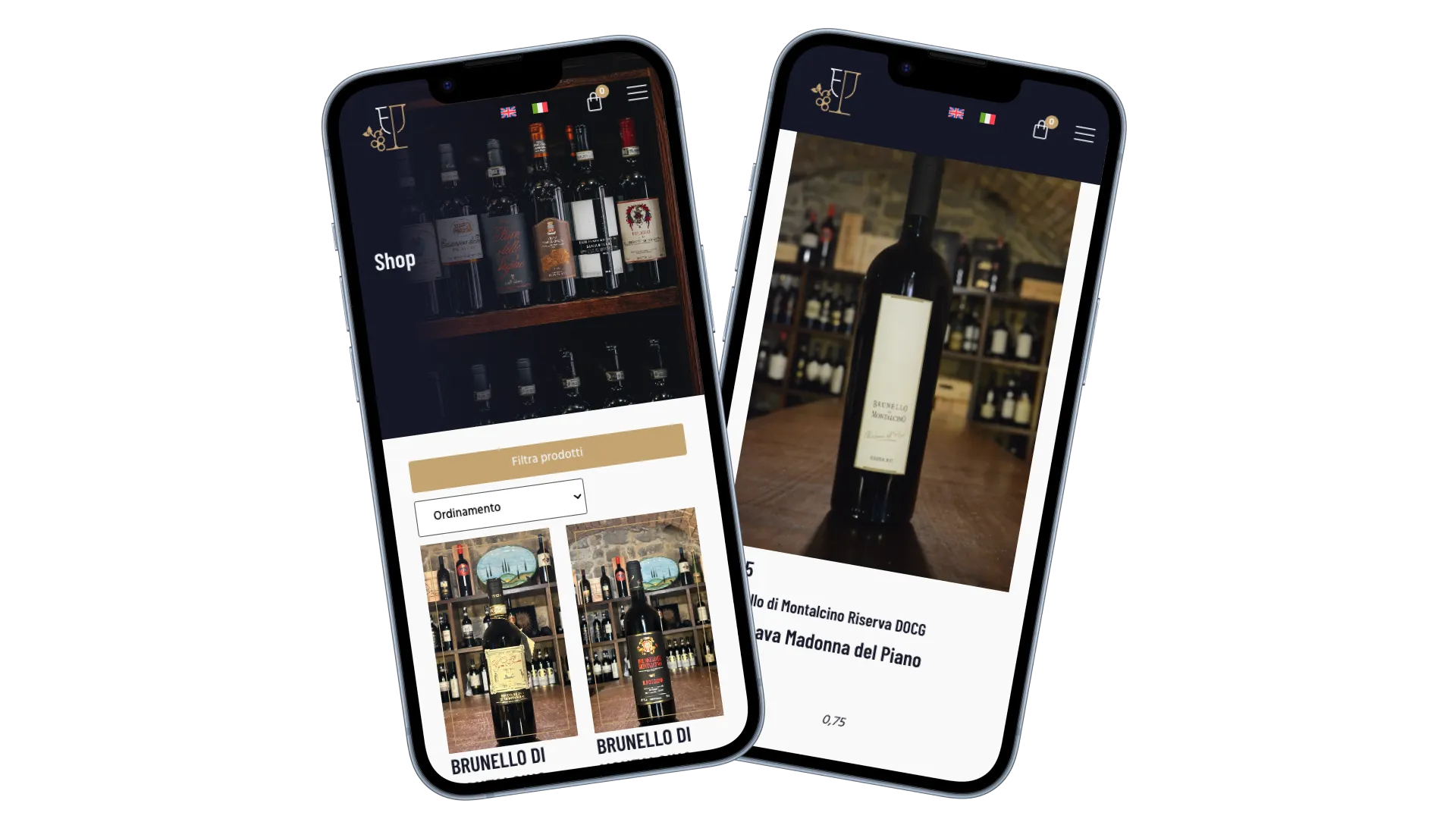 Screenshot del progetto Enoteca Pierangioli (3)